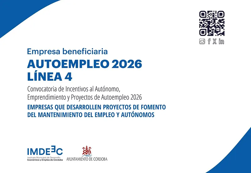 autoempleo 2026. lÍnea 4 imdeec